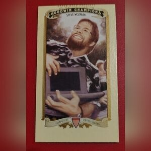 Steve Wozniak 2012 Goodwin Champions Mini #8 Apple Computers